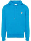 Fox Head Patch Regular Hoodie Light Blue - MAISON KITSUNE - BALAAN 2