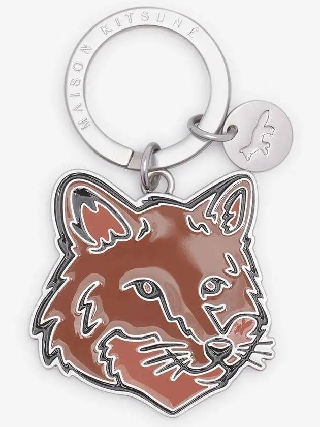 Metal Fox Key Ring Tobacco - MAISON KITSUNE - BALAAN 2