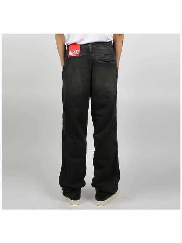 D Martians Track Jeans Black - DIESEL - BALAAN 5