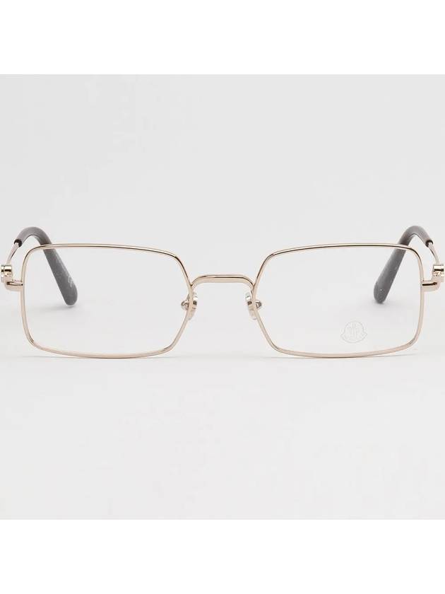 Eyewear Rectangle Eyeglasses Gold - MONCLER - BALAAN 4