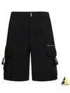 Buckle Cargo Shorts Black - GIVENCHY - BALAAN 2