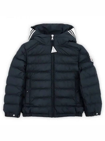 Kids BATARN Logo Patch Hooded Padded Jacket Navy 1A00017 549SK 77G 270660 1101999 - MONCLER - BALAAN 1