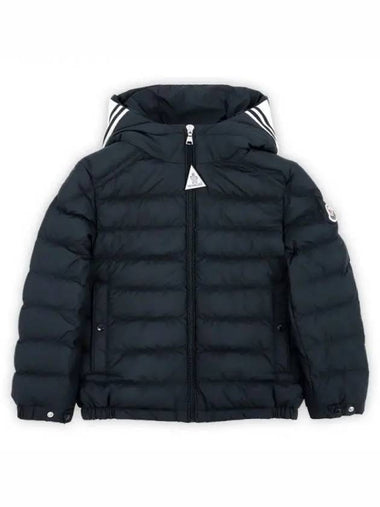 Kids BATARN Logo Patch Hooded Padded Jacket Navy 1A00017 549SK 77G 270924 1101999 - MONCLER - BALAAN 1