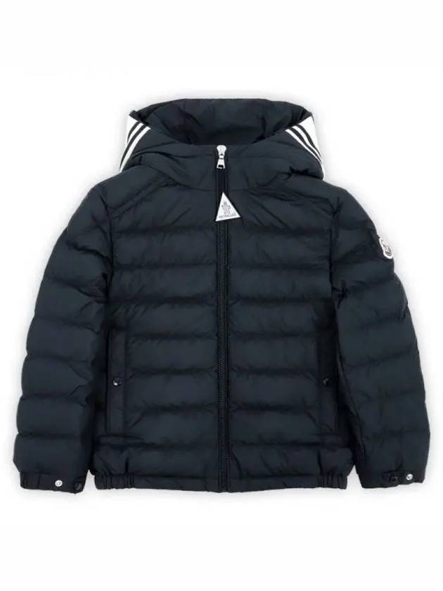 Kids BATARN Logo Patch Hooded Padded Jacket Navy 1A00017 549SK 77G 8 10A 271939 1102012 - MONCLER - BALAAN 1