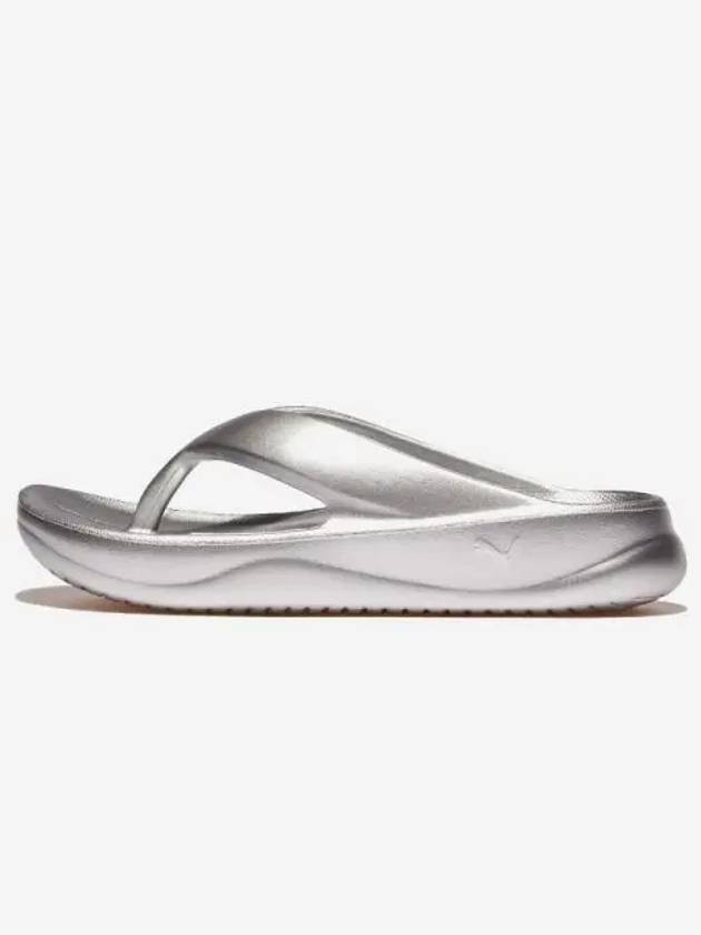 Shoes Sandals Slippers Strap Water Play Wave Flip Metallic Silver - PUMA - BALAAN 1