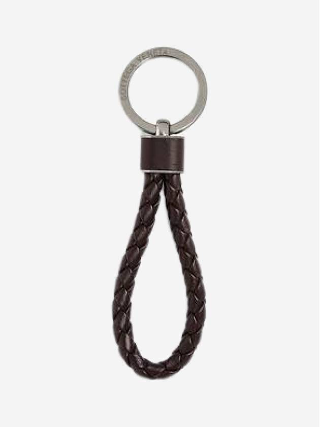 Intrecciato Leather Key Holder Fondant - BOTTEGA VENETA - BALAAN 2