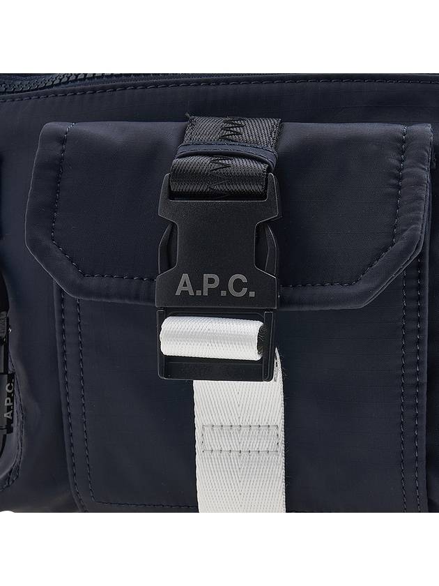 Banane Track Belt Bag Dark Navy - A.P.C. - BALAAN 8