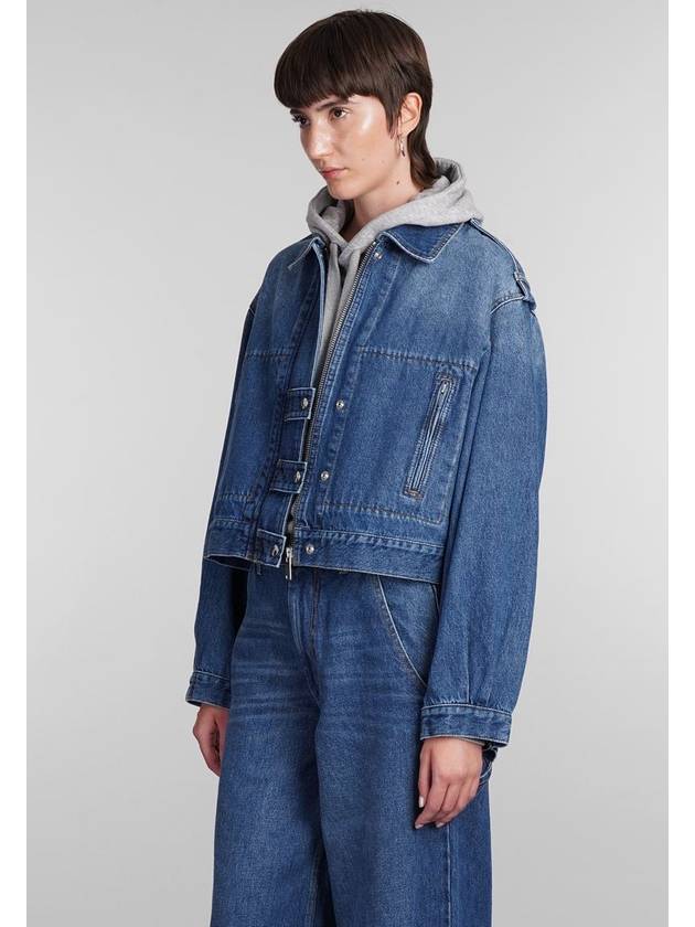 Isabel Marant Étoile Julie Denim Jackets - ISABEL MARANT ETOILE - BALAAN 4