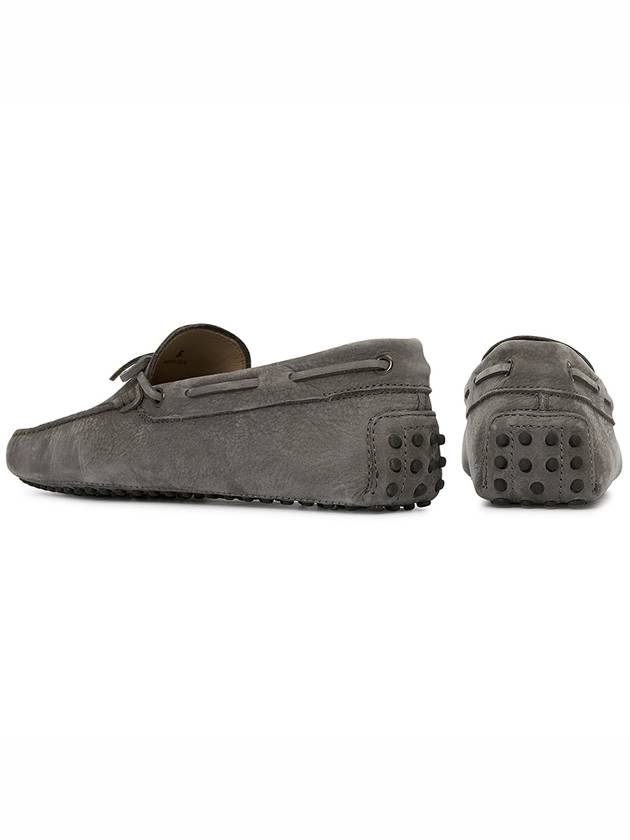 Gommino Nubuck Driving Shoes Grey - TOD'S - BALAAN 7