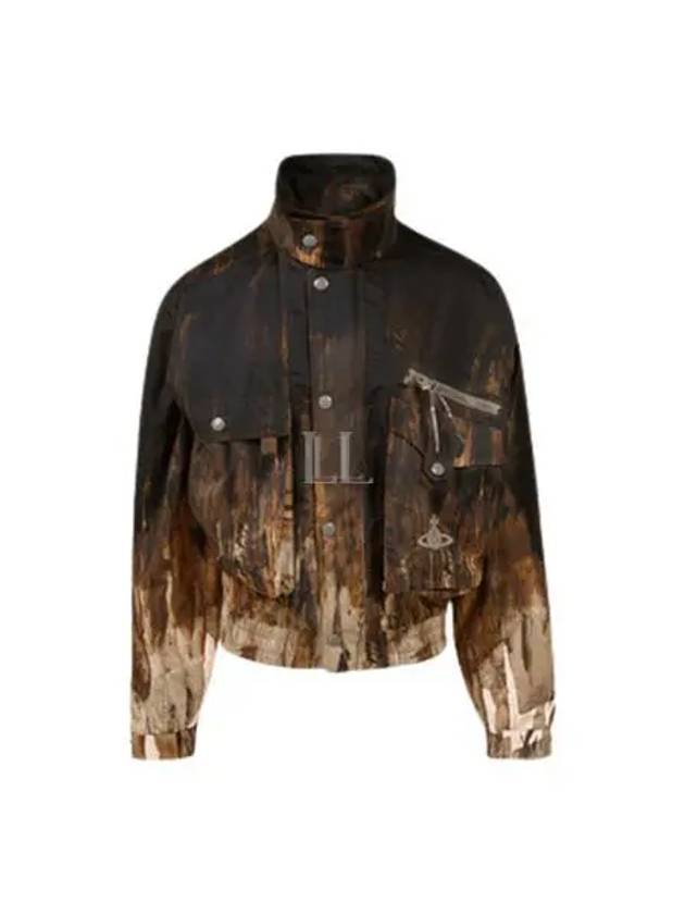 Memphis Bomber Jacket Brown - VIVIENNE WESTWOOD - BALAAN 2