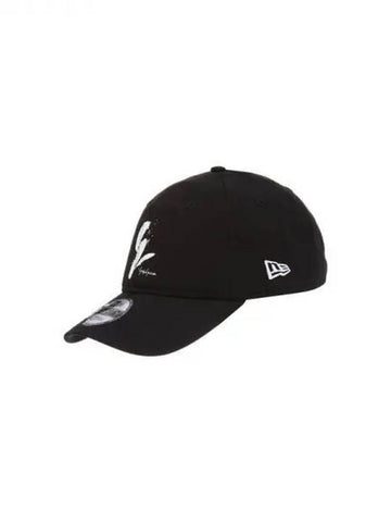 HOMME NEW ERA Printed Baseball Cap Black 270921 - YOHJI YAMAMOTO - BALAAN 1