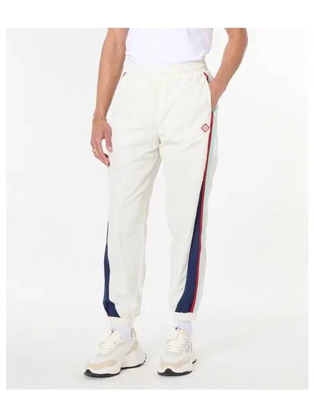 M side panel shell suit track pants white PANELLED PANT - CASABLANCA - BALAAN 1