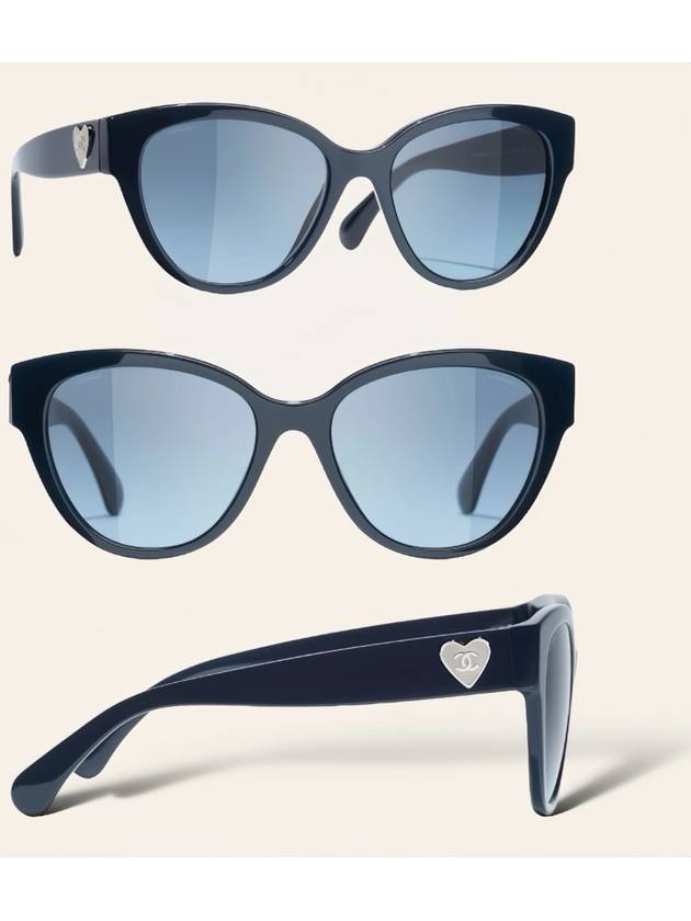 Heart Logo Butterfly Sunglasses A71467 - CHANEL - BALAAN 5