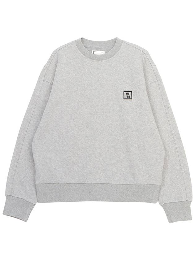 Back logo sweatshirt gray - WOOYOUNGMI - BALAAN 2