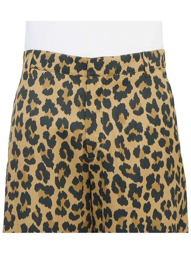 Homme Leopard Shorts Brown - DIOR - BALAAN 7