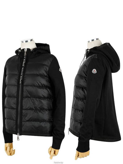 Maglia Knit Padded Cardigan Black - MONCLER - BALAAN 2