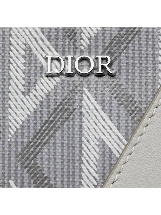 CD Diamond A5 Clutch Bag Grey - DIOR - BALAAN 5