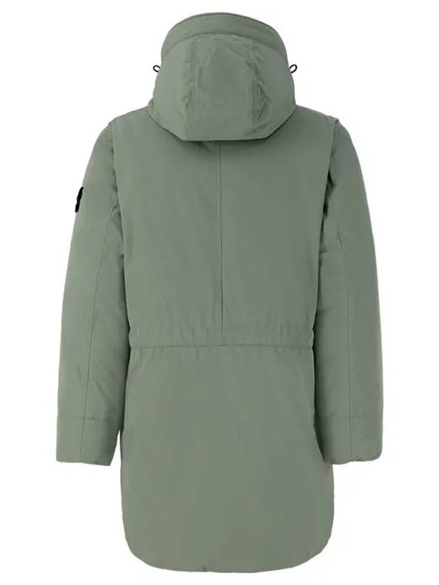 Wappen Patch Twill Down Parka Green - STONE ISLAND - BALAAN 3