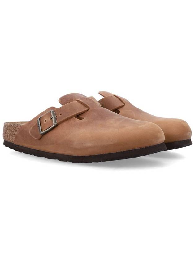 Birkenstock Boston Oiled Leather Clogs - BIRKENSTOCK - BALAAN 2