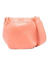 Dumpling Mini Drawstring Lambskin Leather Cross Bag Pink - JIL SANDER - BALAAN 2