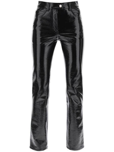 VINYLEFFECT coated cotton pants PERCPA013VY0014 9999 B0231004206 - COURREGES - BALAAN 1