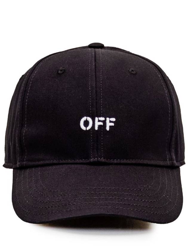 Hat OMLB052C99FAB002 1001 Black - OFF WHITE - BALAAN 2