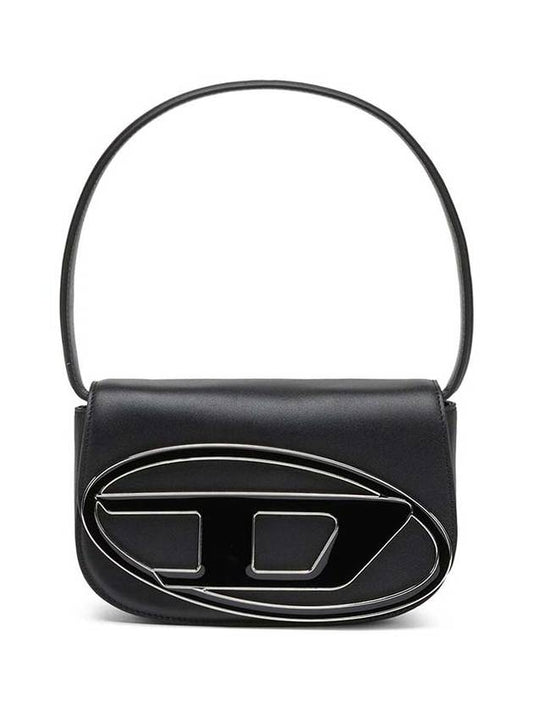 1DR Nappa Leather Shoulder Bag Black - DIESEL - BALAAN 2