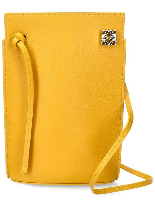 Dice Pocket Classic Calfskin Cross Bag Yellow - LOEWE - BALAAN 2