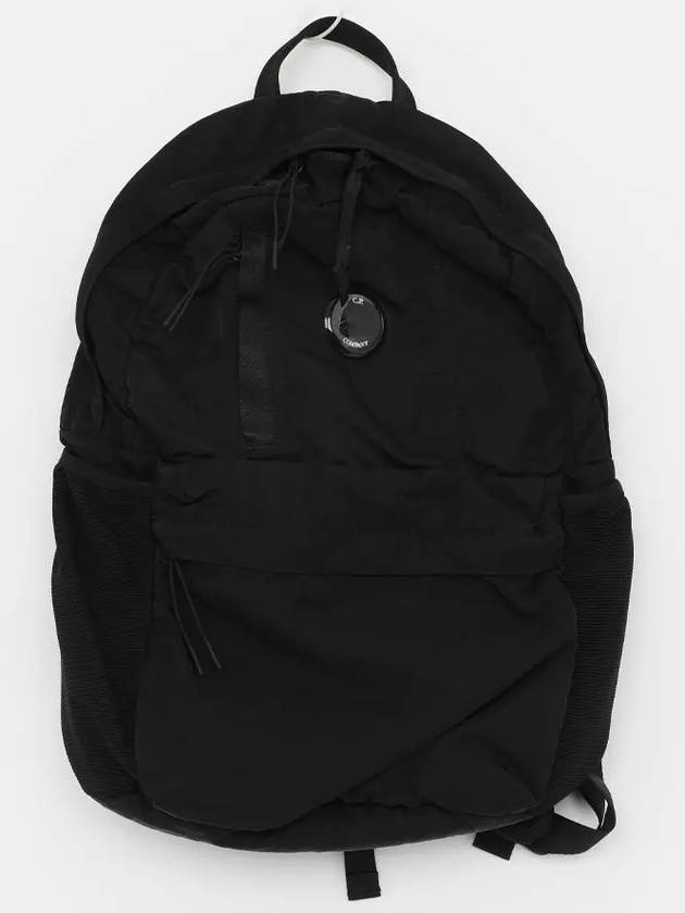 Lens Detail Nylon B Backpack Black - CP COMPANY - BALAAN 2