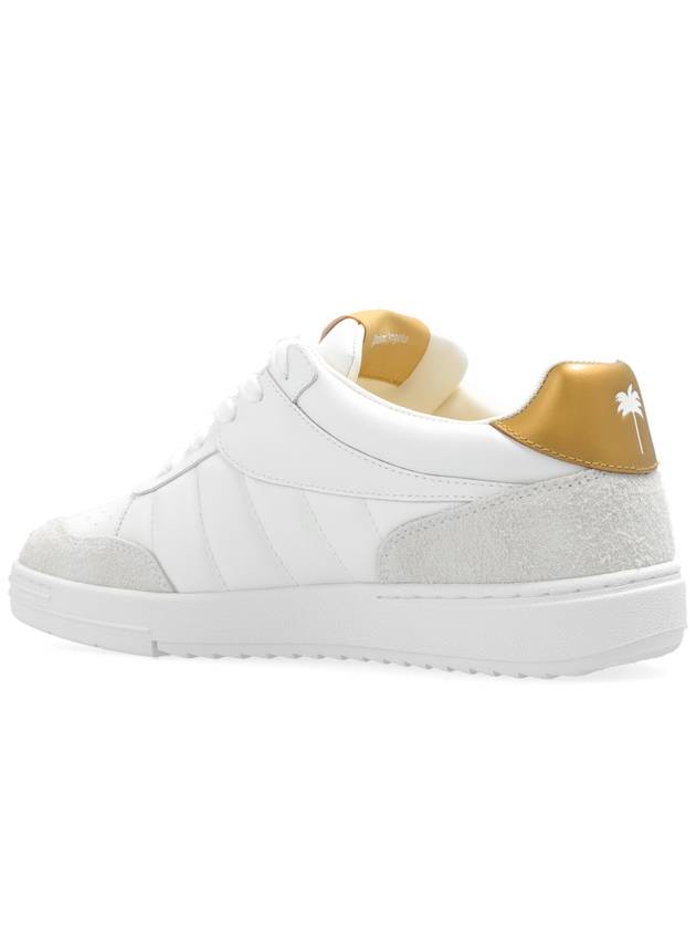 Sneakers PMIA097R24LEA0010176 BIANCO E ORO - PALM ANGELS - BALAAN 6