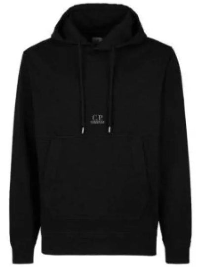 Logo Hoodie Black - CP COMPANY - BALAAN 2