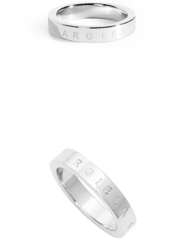 Minimal Logo Ring Silver - MAISON MARGIELA - BALAAN 7