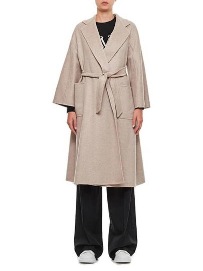 Ludmilla Belted Single Coat Sand - MAX MARA - BALAAN 2