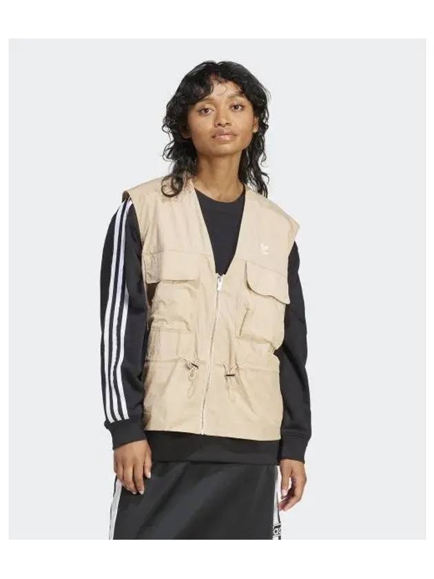 Logo Vest Beige - ADIDAS - BALAAN 2