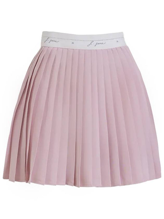 Golf Wear Uncut Chiffon Pleated Skirt Pink - J JANE - BALAAN 2