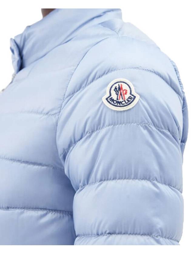 Women's Lans Lightweight Short Down Padded Jacket Light Blue - MONCLER - BALAAN 5