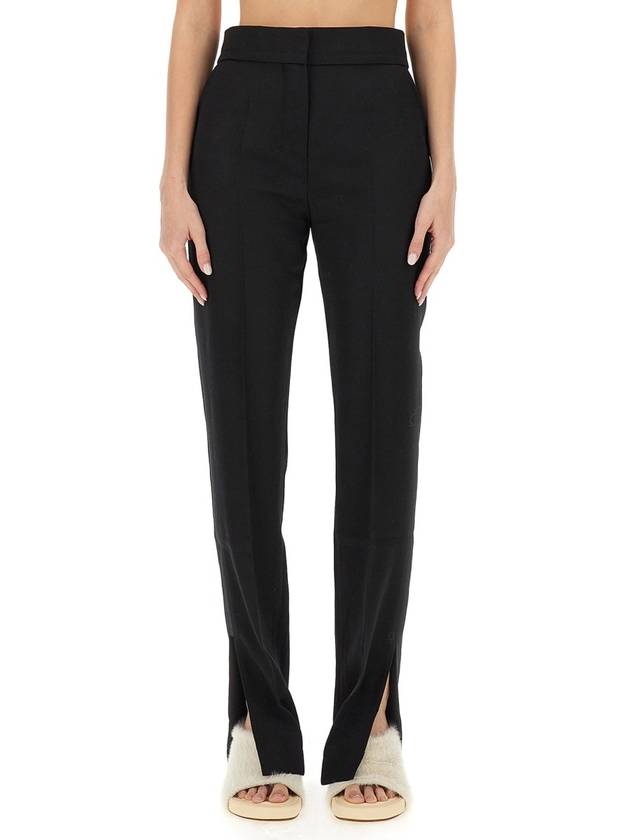 Le Pantalon Tibau Straight Pants Black - JACQUEMUS - BALAAN 2