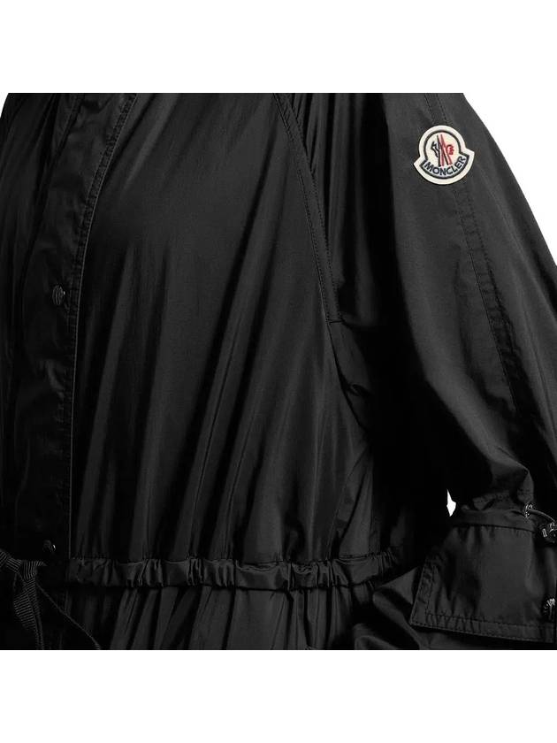 Lins Parka Coat Black - MONCLER - BALAAN 5