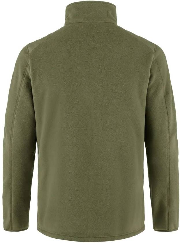 Men's Sten Fleece Zip-Up Jacket Green - FJALL RAVEN - BALAAN 3