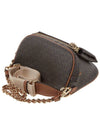 Slater Monogram Print Cross Bag Brown - MICHAEL KORS - BALAAN 5