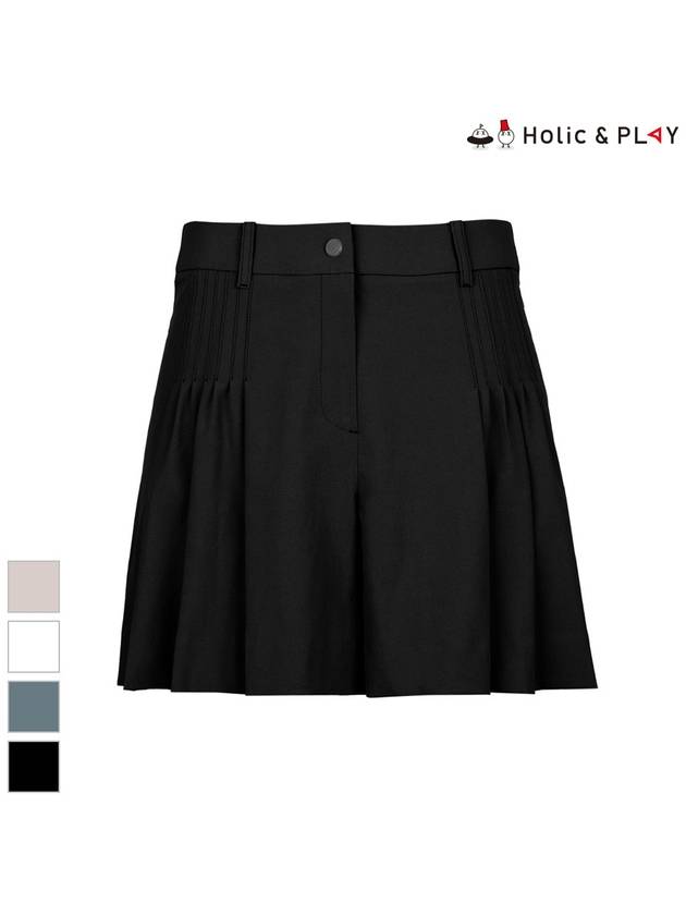 Pleated 4-quarter Half PantsHC2WPS001 - HOLIC&PLAY - BALAAN 4