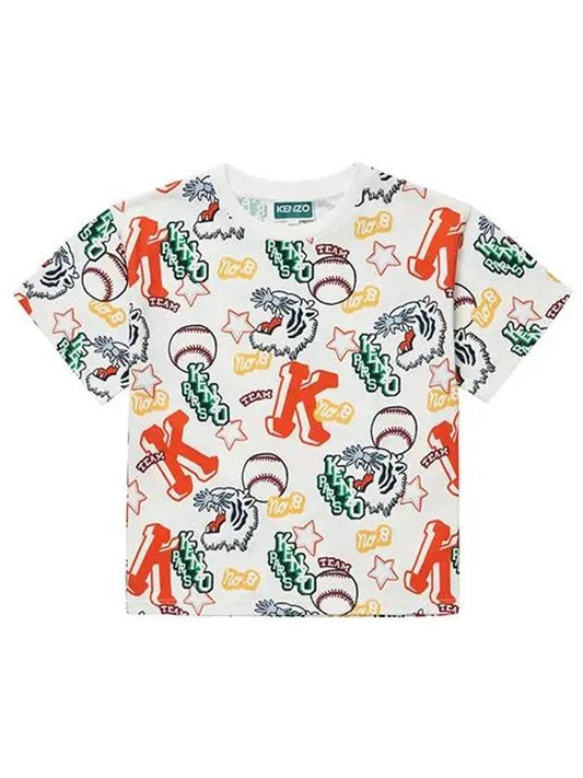 K25866 12P Junior Short Sleeve T Shirt - KENZO - BALAAN 2