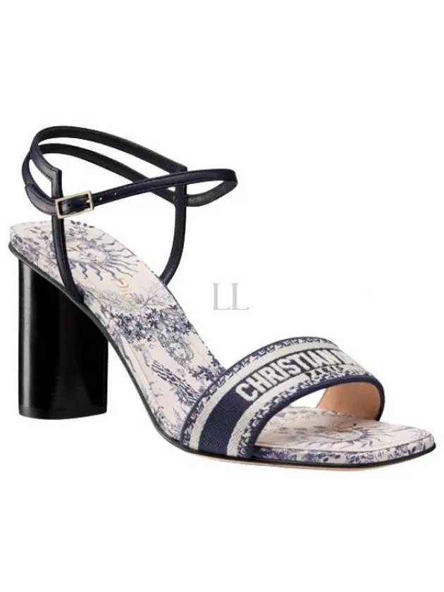 Dway Sandal Heels Blue White - DIOR - BALAAN 2