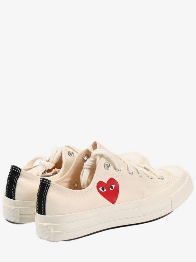 Chuck 70 Low Top Sneakers Ivory - COMME DES GARCONS - BALAAN 3