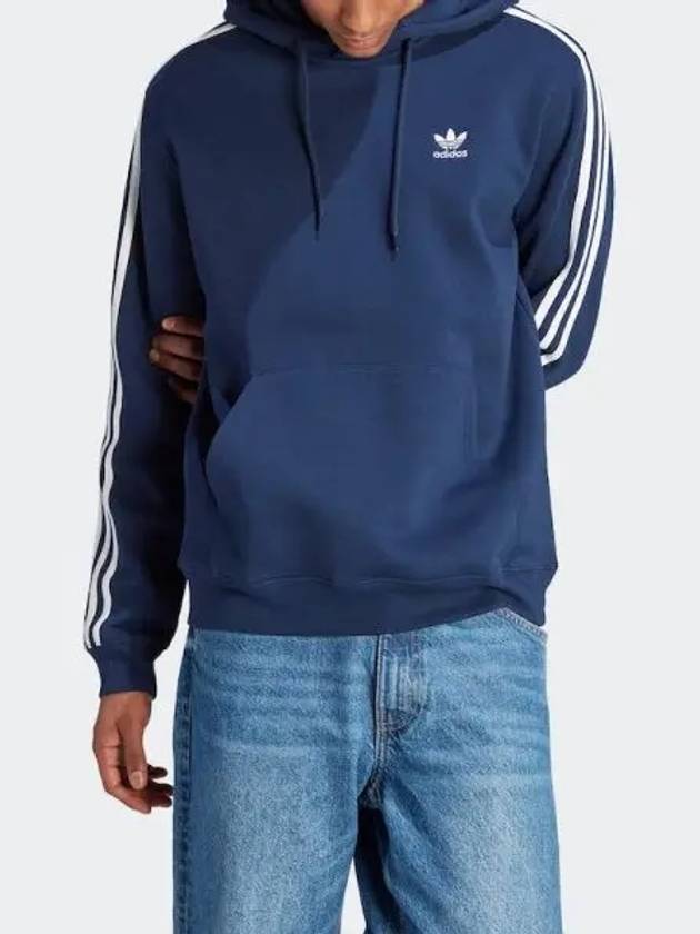 Adicolor Classic 3 Stripes Hoodie Night Indigo - ADIDAS - BALAAN 2