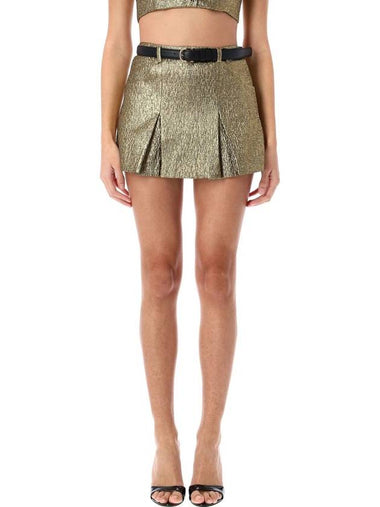 MINI SKIRT GOLD - SELF PORTRAIT - BALAAN 1