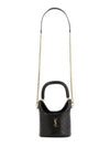 Gaby Lambskin Shoulder Bag Black - SAINT LAURENT - BALAAN 3