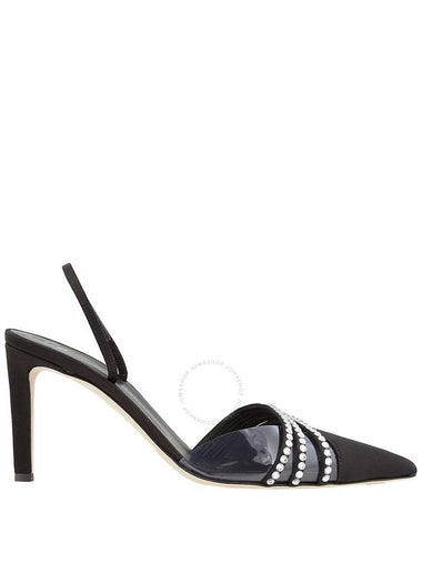 Giuseppe Zanotti Ladies Black Audrine Slingback 110 mm Pumps, Brand Size 38 ( US Size 8 ) - GIUSEPPE ZANOTTI - BALAAN 1