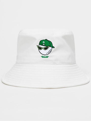 Swag Ball Casual Fit Bucket Hat White - GOXO - BALAAN 1