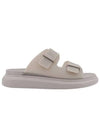 Hybrid Rubber Slippers Grey - ALEXANDER MCQUEEN - BALAAN 2